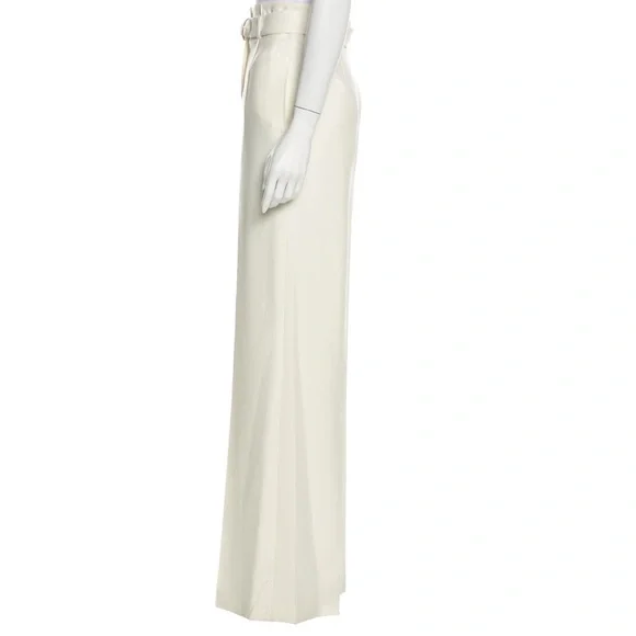 Robert Rodriguez Off-White Wide Leg Pant - Picture 2 of 4